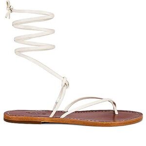 RAYE Rosario Sandal White Size 8
